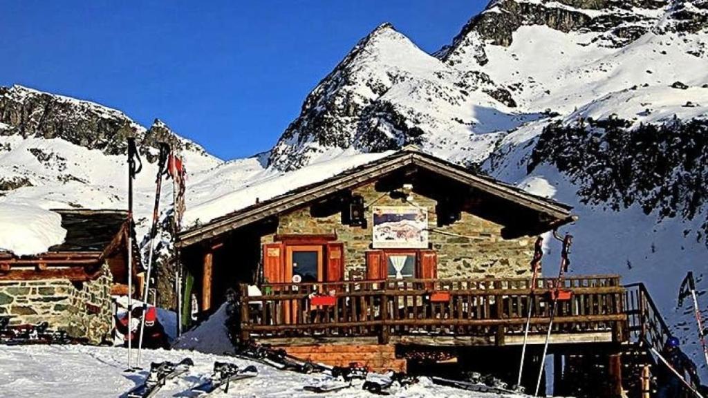 Rifugio Baita Belvedere 샴폴루크 외부 사진